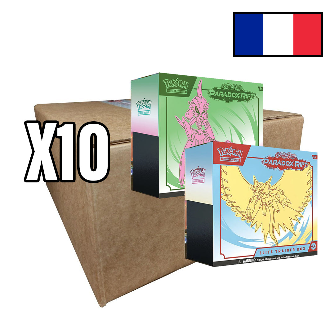 Pokémon - Faille Paradoxe EV04 - Case de 10 Coffrets Dresseur d'Elite - FR