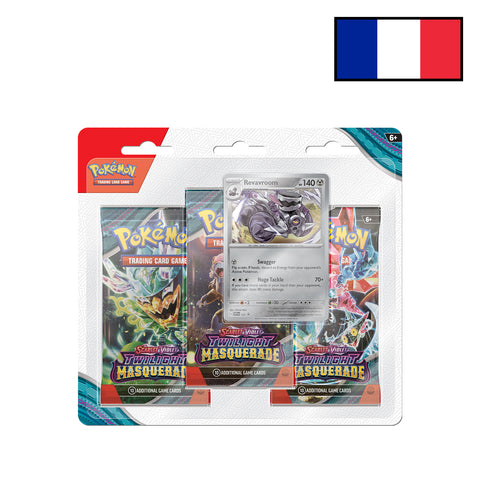 Pokémon - Mascarade Crépusculaire EV06 - Tri-Pack Vrombotor - FR