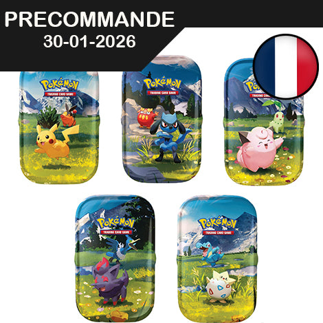 Pokemon - Mega Evolution - Ascended Heroes - Mini Tin Display - FR