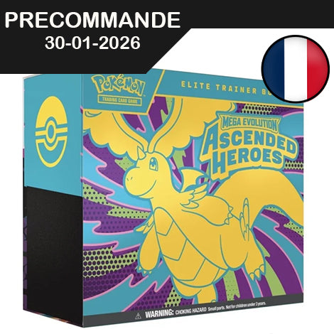 Pokemon - Mega Evolution - Ascended Heroes - Coffret Dresseur d'Elite - FR
