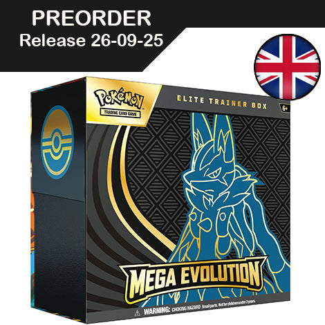 Pokemon - Mega-Evolution  ME01 - Elite Trainer Box - Lucario Ex - EN