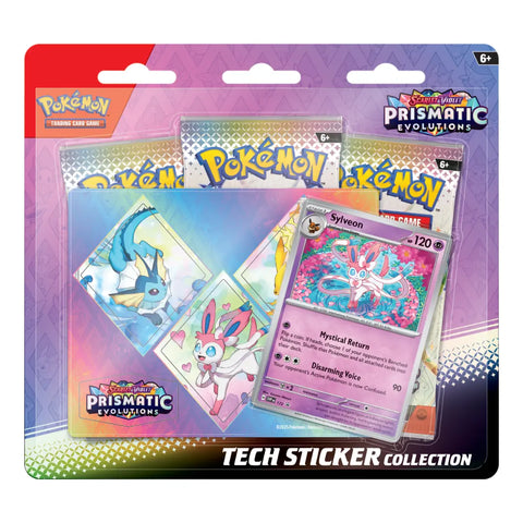 Pokémon - Prismatic Evolutions: Sylveon Tech Sticker Collection - EN