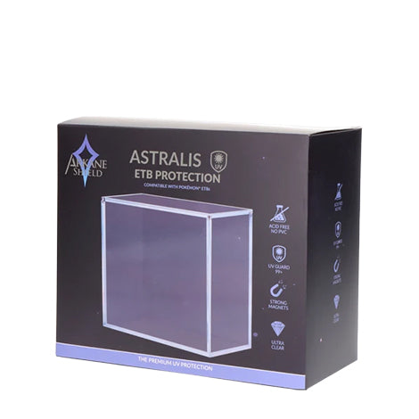 Pokémon - Arkane Shield - Protection Acrylique ETB EU/US Anti UV