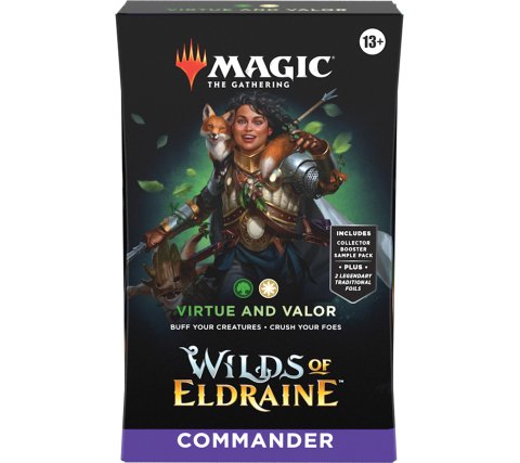 Wilds of Eldraine Commander Deck - Virtue and Valor - EN