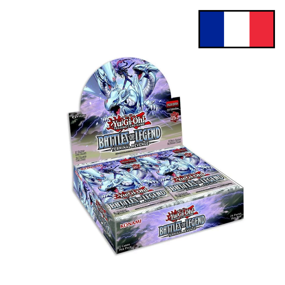 Yu-Gi-Oh! - Boîte 24 Boosters - Batailles de Légende  - La Vengeance du Terminal  - FR