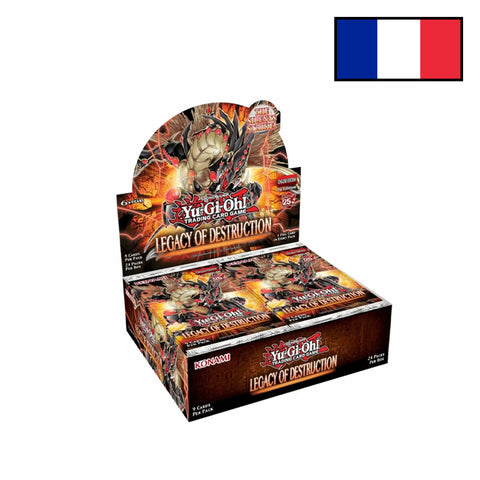 Yu-Gi-Oh! - Boîte de 24 Boosters - Héritage de la Destruction - FR