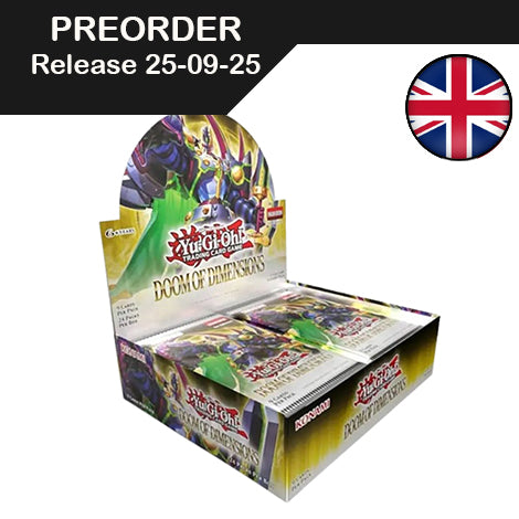 YGO - Doom Of Dimension - Booster Display - EN