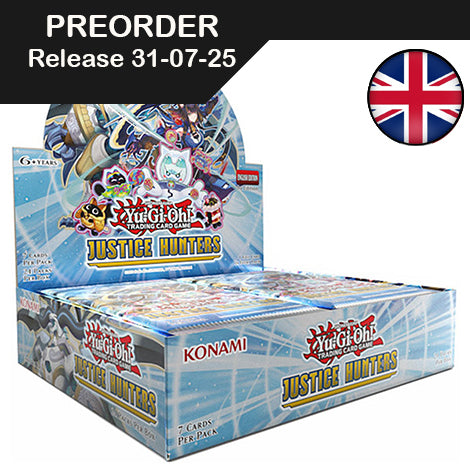 YGO - Justice Hunters - Booster Display - EN