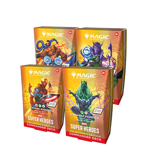 MTG - Marvel Super Heroes - Collector's Edition Commander Decks - EN