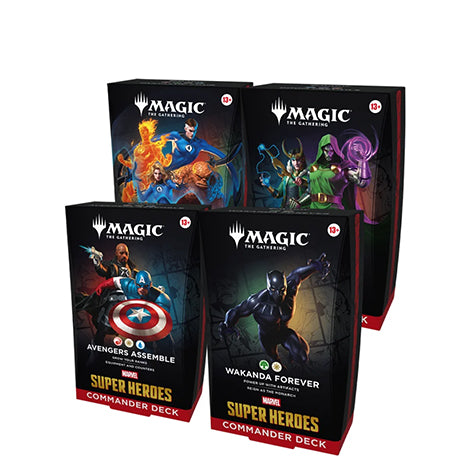 MTG - Marvel Super Heroes - Commander Decks - FR