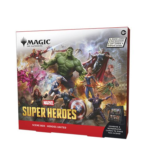 MTG - Marvel Super Heroes - Heroes United Scene Box - EN