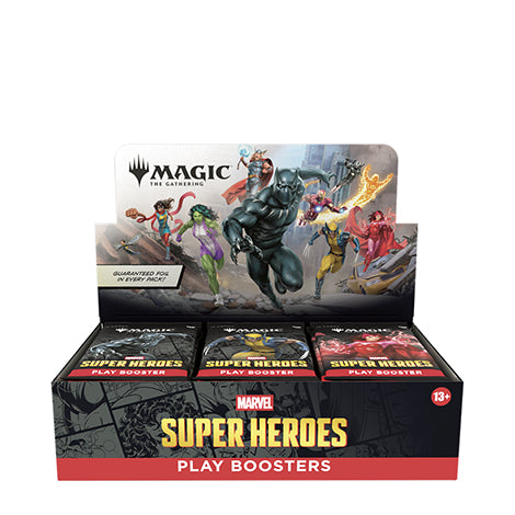 MTG - Marvel Super Heroes - Play Booster Display - EN