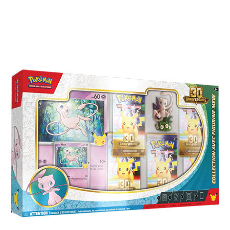 Pokémon · 30e Anniversaire - Coffret Figurine Mew - FR