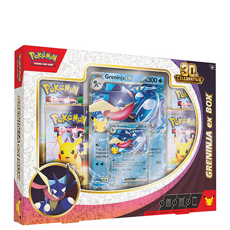 Pokémon · 30th Celebration - Greninja ex Box - EN