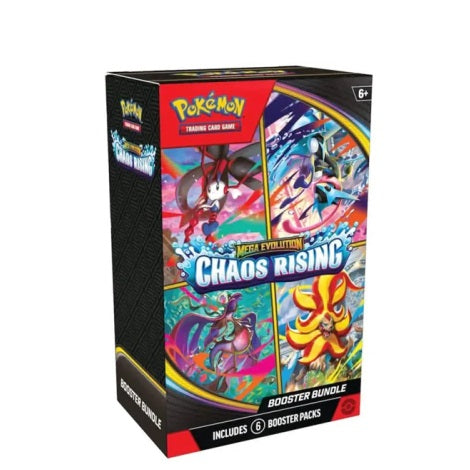Pokémon - ME04 Chaos Rising - Booster Bundle (6) - EN