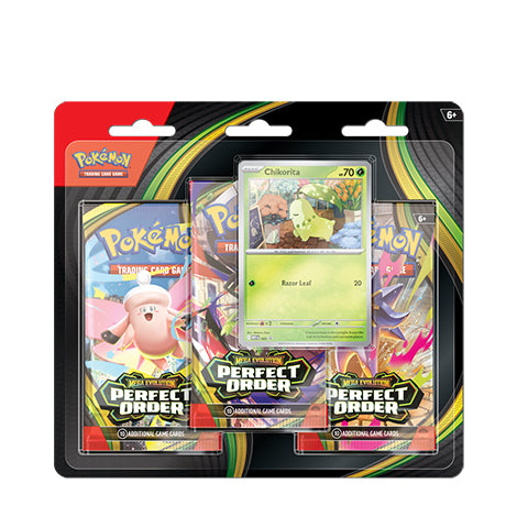Pokémon – ME3 – Perfect Order 3-Pack Blister – EN