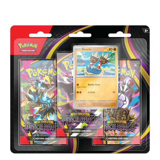 Pokémon - ME05 - Pitch Black 3-Pack Blister - Binacle - EN