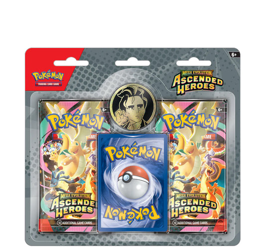 Pokemon - Mega Evolution - Heros Transcendants - 2 Boosters Pack - FR