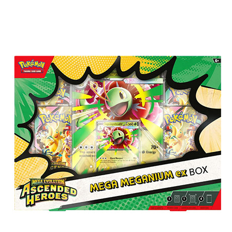 Pokémon - Méga-Évolution - Héros Transcendants - Coffret Méga-Méganium-ex - FR