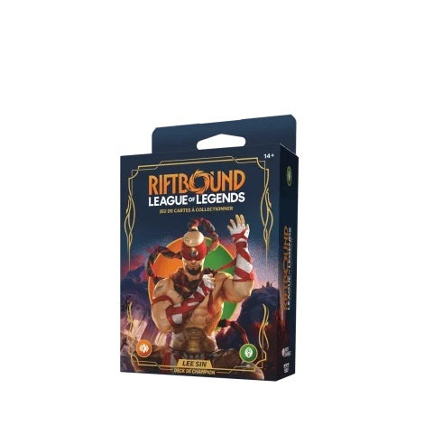 Riftbound - League of Legends - Deck de champion Lee Sin - FR