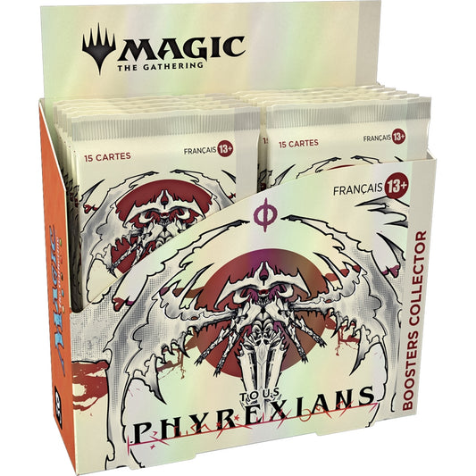Box of 12 collector boosters All Phyrexians FR
