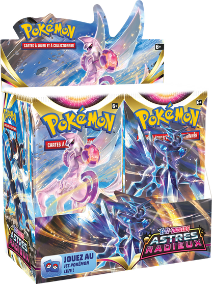 Boite de 36 Boosters Épée et Bouclier EB 10 – Astres Radieux FR