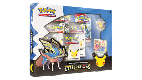 Collection Pikachu avec pin’s Deluxe Célébrations - FR