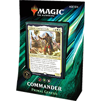 Commander 2019 Primal Genesis Deck EN