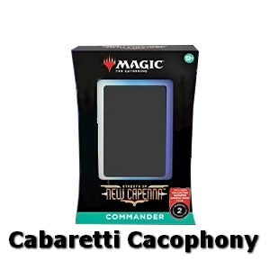Streets of New Capenna Cabaretti Cacophony Commander Deck EN