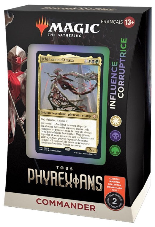 Deck Commander Corrupting Influence All Phyrexians FR