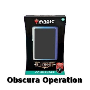 Streets of New Capenna Obscura Operation Commander Deck EN