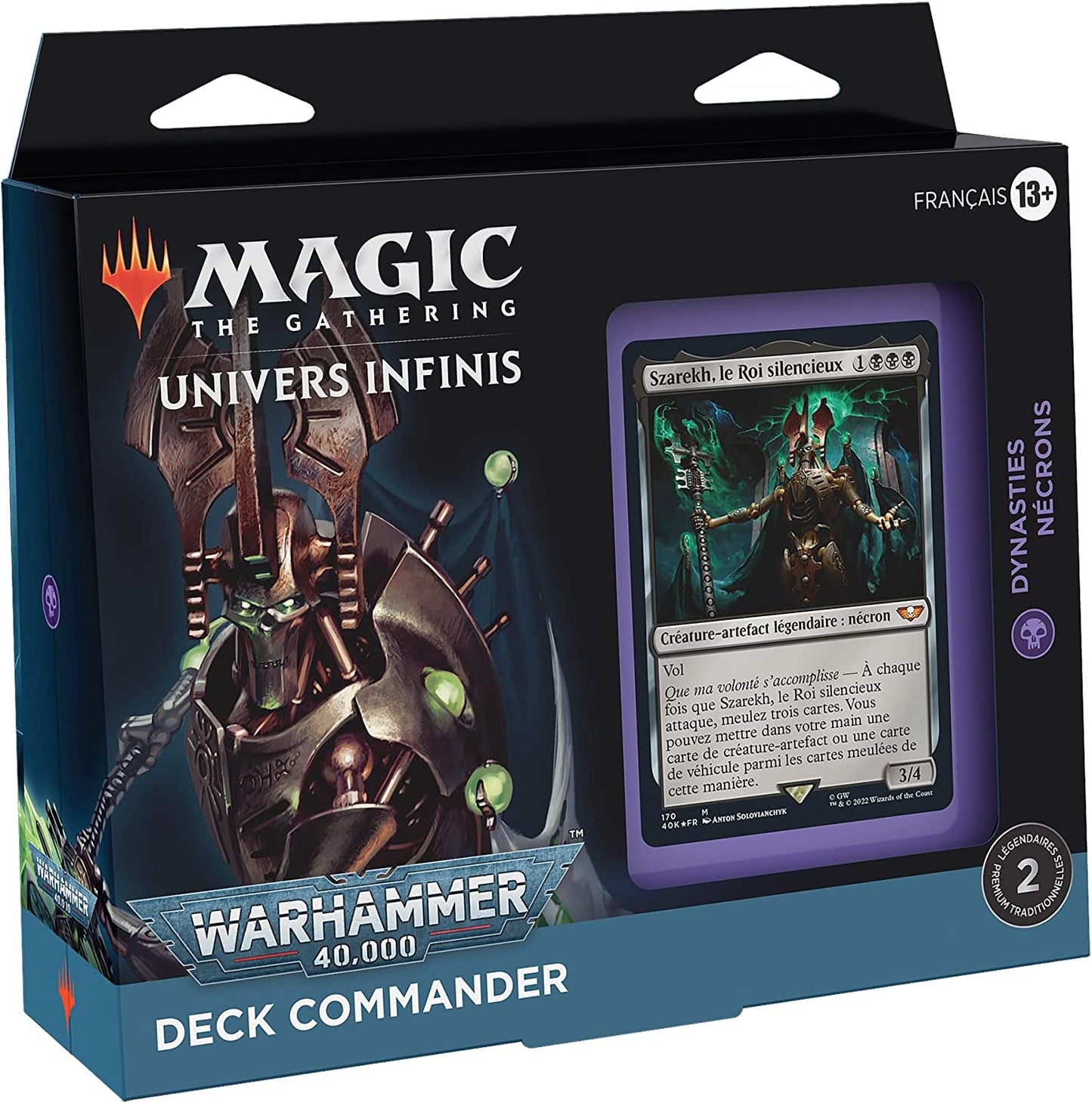 Warhammer 40K Commander Deck - Necron Dynasties - FR 