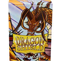 Dragon Shield Classic Orange 60 sleeves SMALL Size