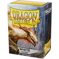 Dragon Shield Classic White 100 sleeves Standard Size