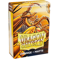 Dragon Shield Matte Orange 60 sleeves SMALL Size