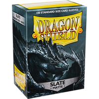 Dragon Shield Matte Slate 100 Sleeves Standard Size