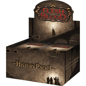 Flesh & Blood Display de 36 Boosters History Pack 1 Black Label -  FR