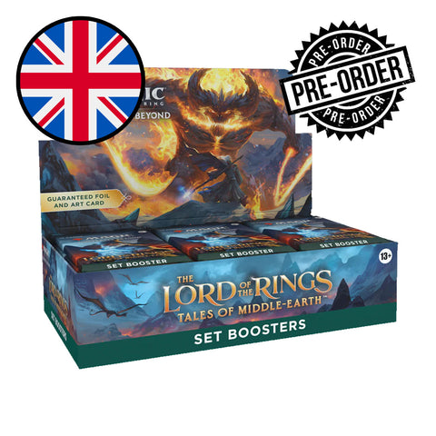 Lord of the Rings: Tales of Middle-earth Set Booster Display (30 Packs) - EN