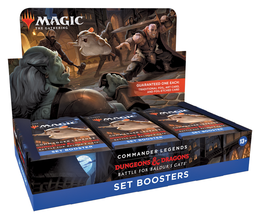 Commander Legends Baldur's Gate Set Booster Display - EN