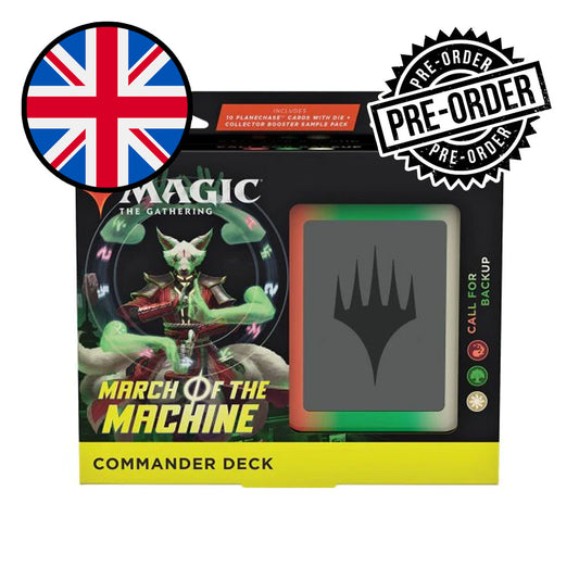 March of the Machine Commander Deck - Call for Backup - EN