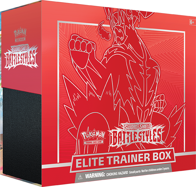 Sword & Shield 5 Battle Styles Elite Trainer Box RED - EN