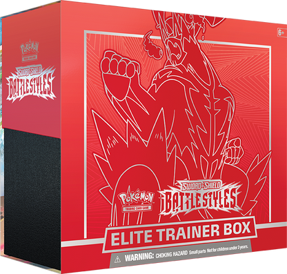 Sword & Shield 5 Battle Styles Elite Trainer Box RED - EN