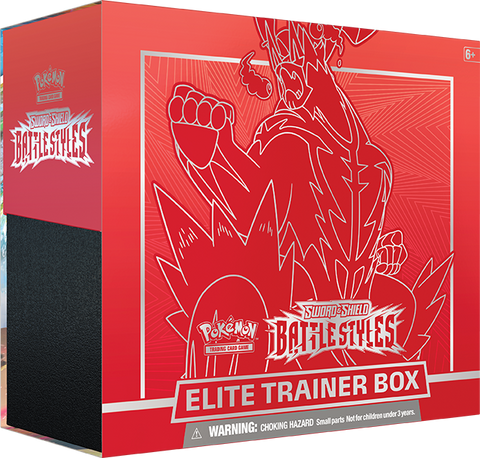 Sword & Shield 5 Battle Styles Elite Trainer Box RED - EN