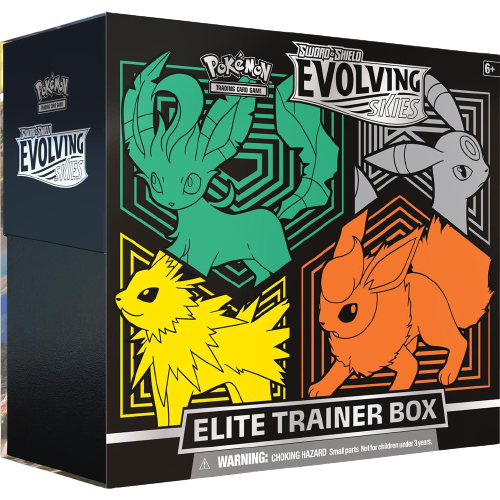 Sword & Shield Evolving Skies Elite Trainer Box Green-Yellow EN