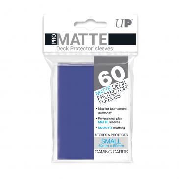 Ultra Pro Matte Blue 60 Sleeves SMALL Size - OutpostGaming - Stay Safe