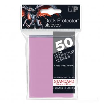 Ultra Pro Pink 50 Sleeves Standard Size - OutpostGaming - Stay Safe