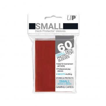 Ultra Pro Red 60 Sleeves SMALL Size - OutpostGaming - Stay Safe