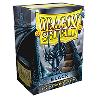 Dragon Shield black Classic 100 sleeves Standard Size - OutpostGaming - Stay Safe