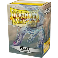 Dragon Shield Clear Classic 100 sleeves Standard Size - OutpostGaming - Stay Safe