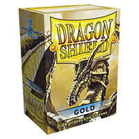 Dragon Shield Gold Classic 100 sleeves Standard Size - OutpostGaming - Stay Safe